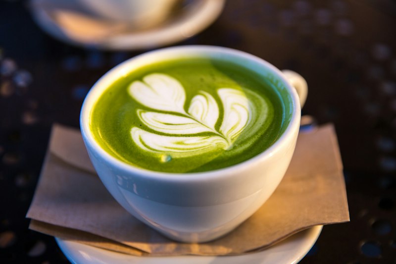 Matcha latte mát lạnh